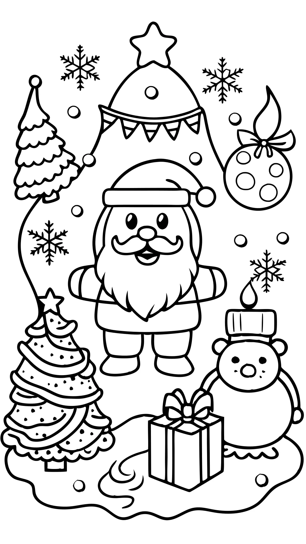 christmas coloring pages printable